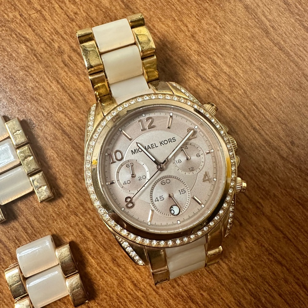 Michael Kors Blair rose gold watch